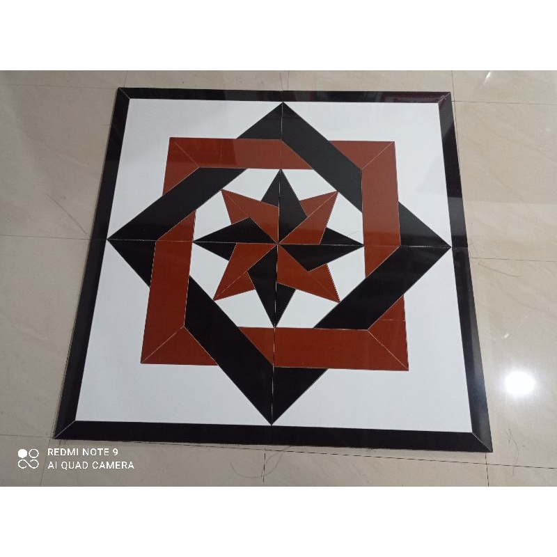 pola lantai mozaik granit murah