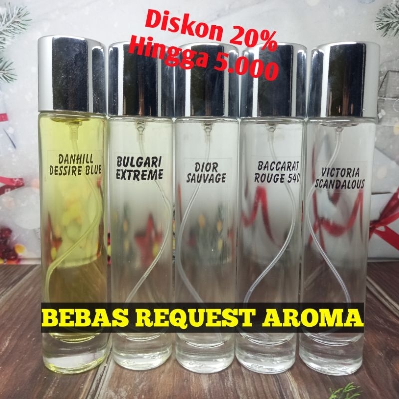 Parfum Refill 50ml murah berkualitas diskon 20% best seller parfume (bebas request aroma)