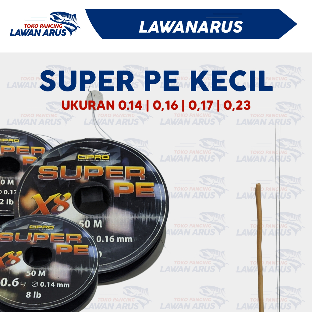Senar Pe 0,8 Senar Pe Kecil Kuat 50m