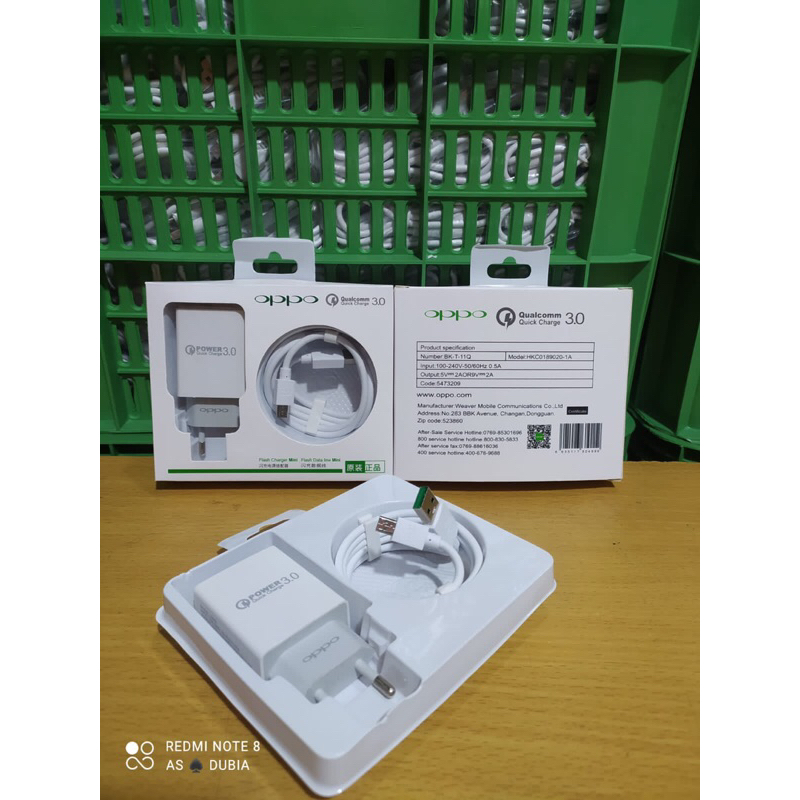 Charger Oppo AK933 33W Support Fast Charging