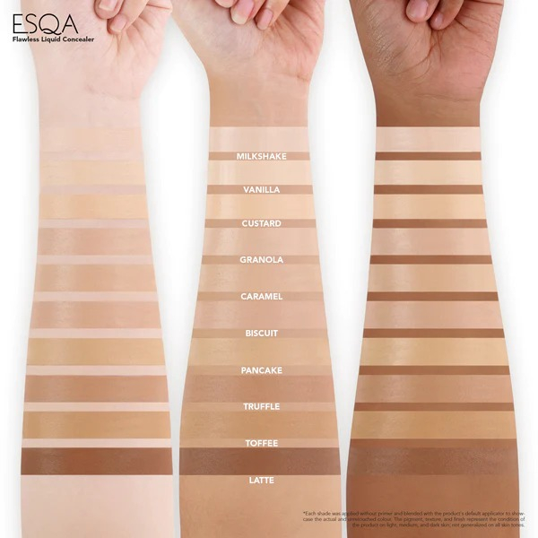 ✦SINAR✦ ESQA Flawless Liquid Concealer | Corrector 15gr