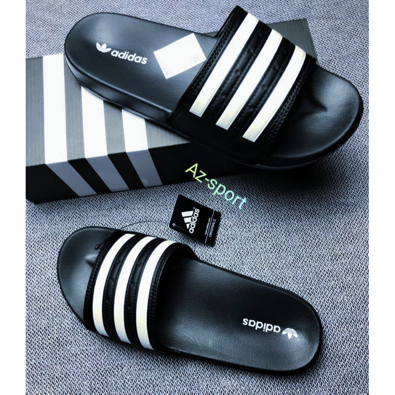 SENDAL Slop casual ADIDASS PRIA/WANITA SENDAL slop  MASA KINI FREEBOX + PAPERBACK#.