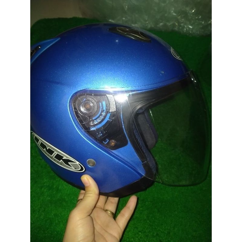 Helm ink Centro biru BEKAS