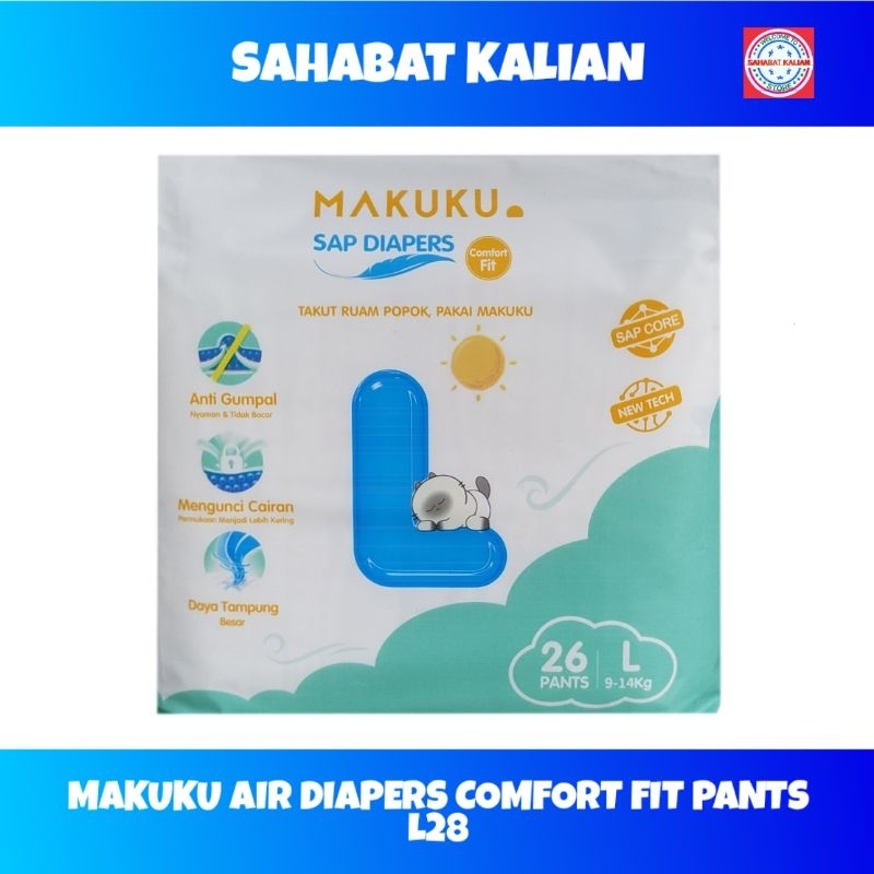 Makuku Comfort Fit NB, S, M, L , XL dan XXL