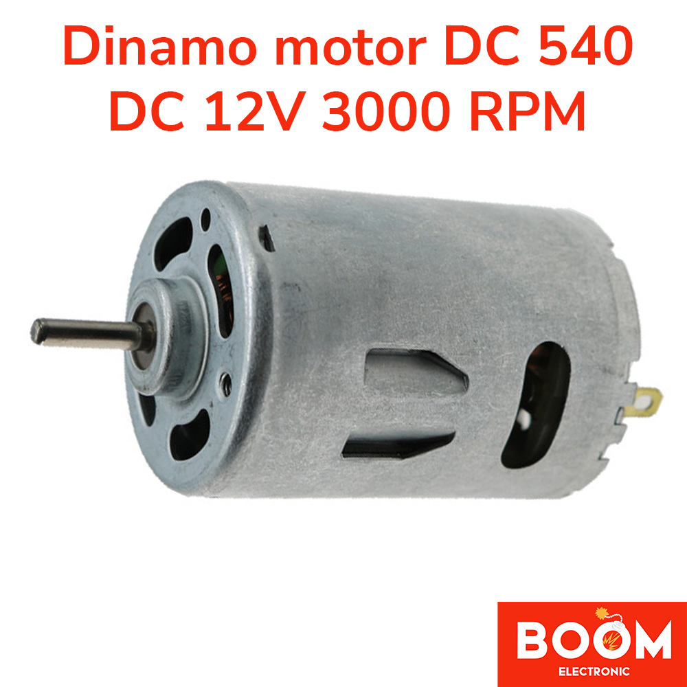 Dinamo motor DC 540 DC 12V 3000 RPM