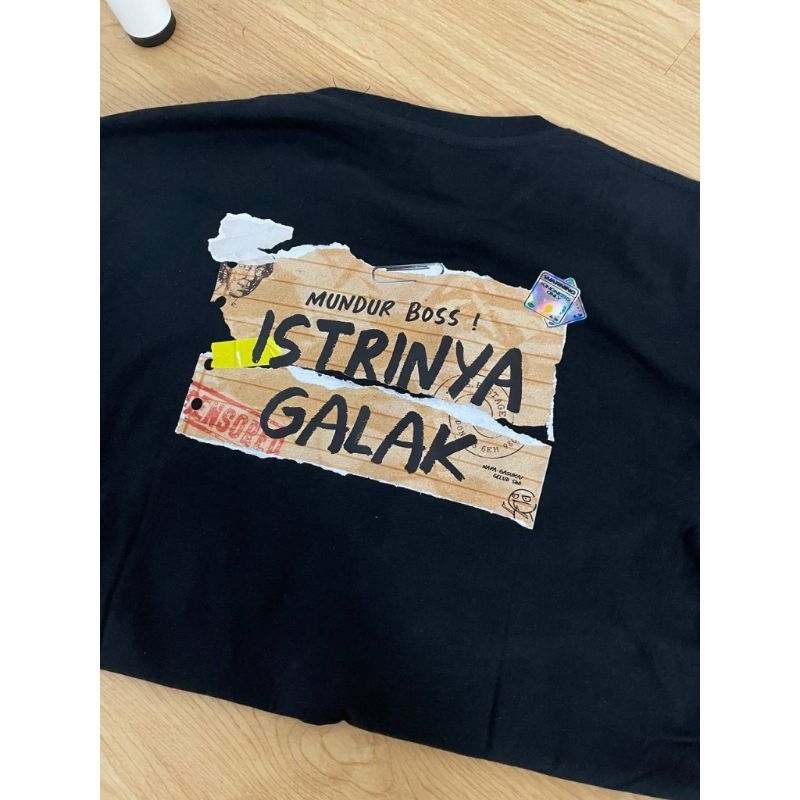 T-SHIRT MUNDUR BOS ISTRINYA GALAK Dtf