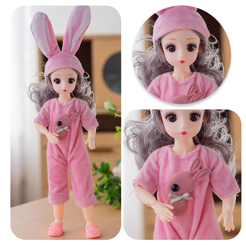 (Hello Girl) D12 Boneka Anak Lengkap dengan Musik Dan Sepatu Boneka/Doll musik Lucu Import