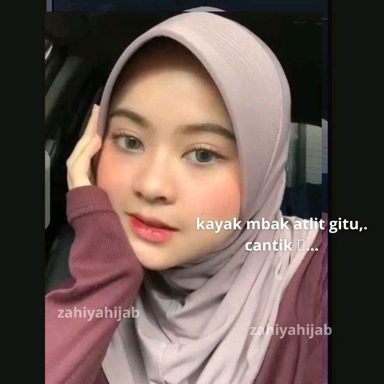 Kerudung Sporty. Hijab Daily.Bergo Pendek