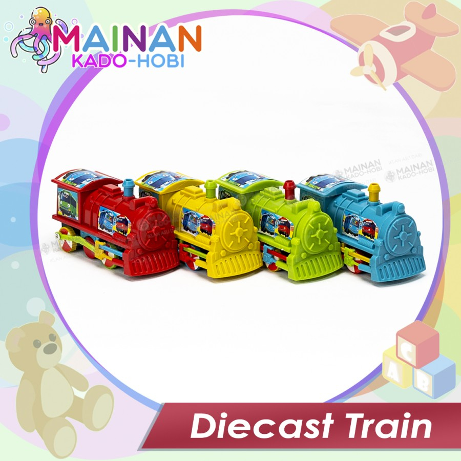 MAINAN KADO HOBI ANAK MINIATUR DIECAST CAR MOBIL KERETA TRAIN TAYO