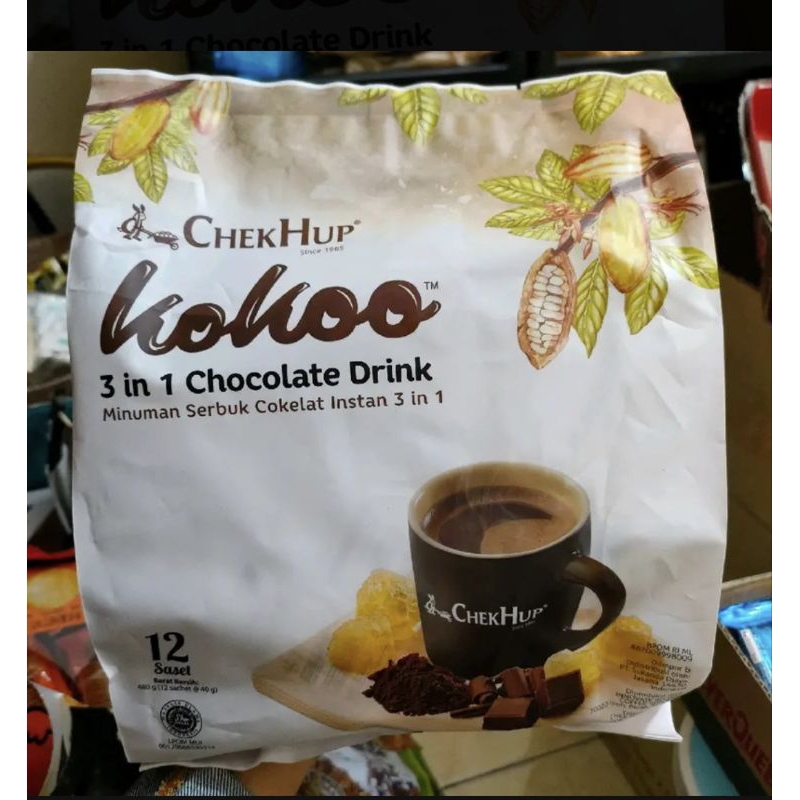 

Chek Hup Kokoo Coklat / Coklat Hazelnut isi 12