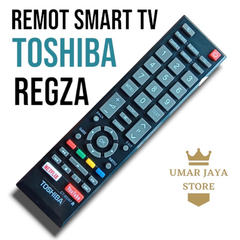 REMOT REMOTE TV TOSHIBA REGZA LCD LED ANDROID SMART TV