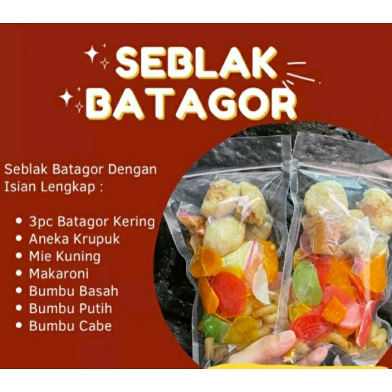 

seblak batagor komplit