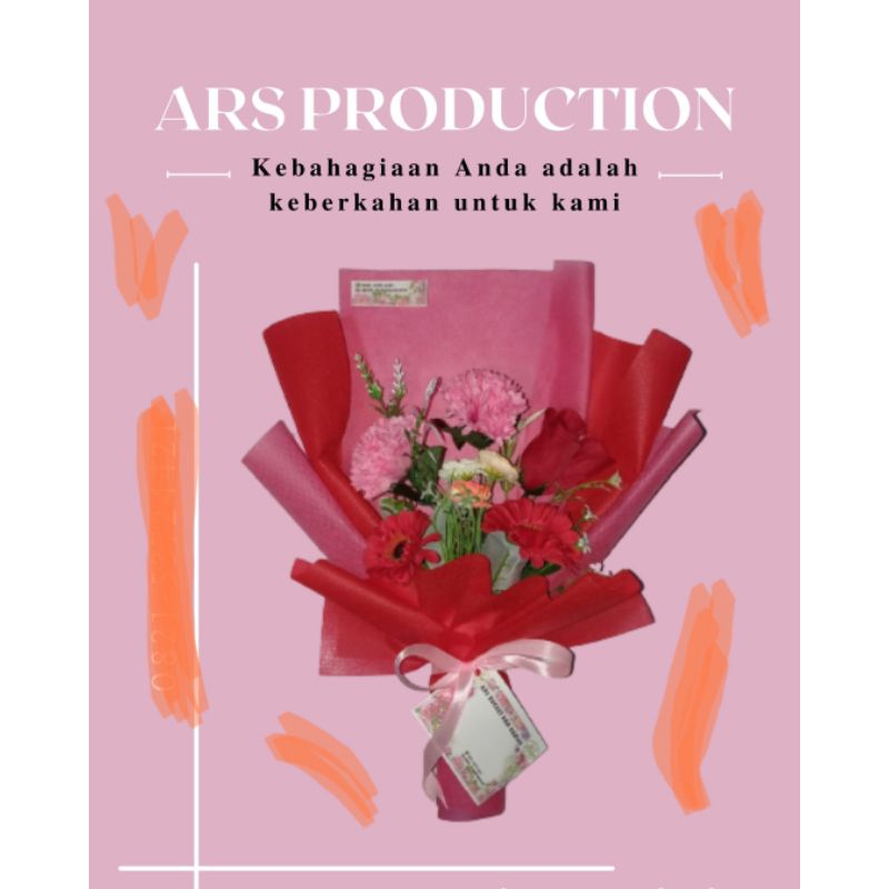 BUCKET BUNGA PLASTIK/ARTIFICIAL LARIS MANIS MURAH MERIAH BANJARMASIN