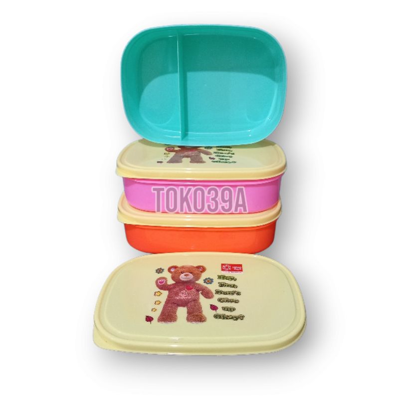 Grosir 1 Lusin (12 pc) Tempat Makan Sekat LB 9 Souvenir Ulang Tahun