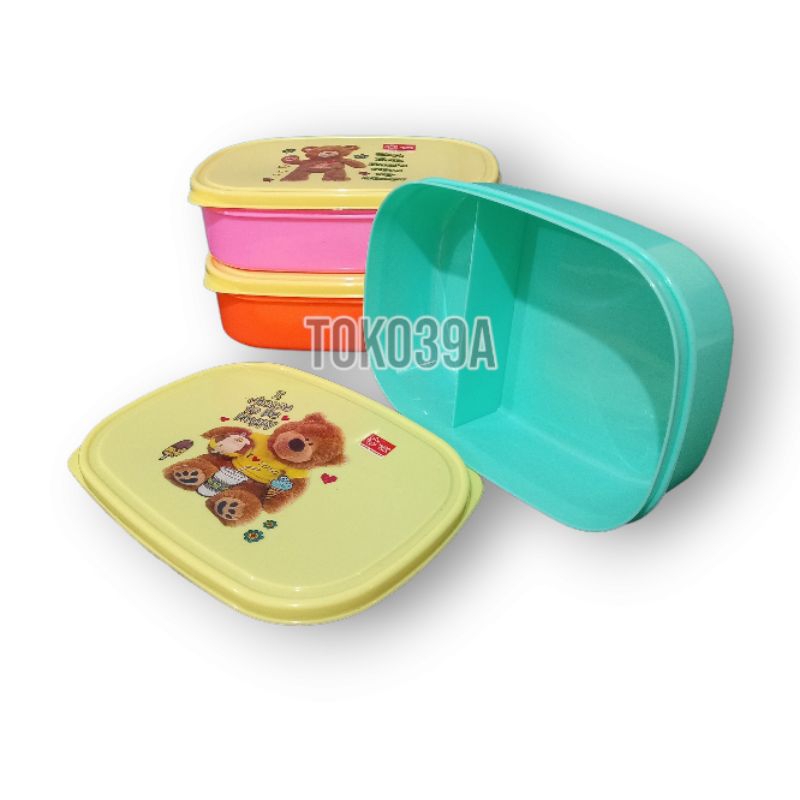 Grosir 1 Lusin (12 pc) Tempat Makan Sekat LB 9 Souvenir Ulang Tahun