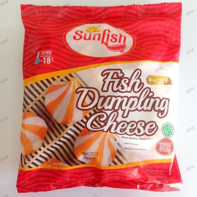 

Sunfish Fish Dumpling Cheese 500 Gr