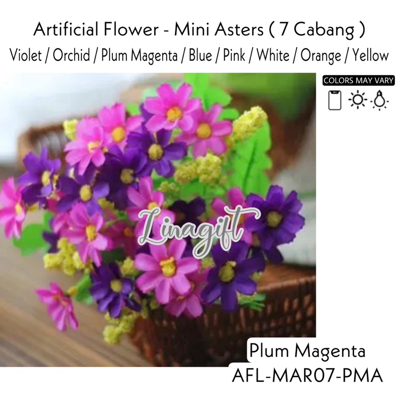 ( Set 1-10 Tangkai ) ARTIFICIAL FLOWER PLASTIC IMPORTED - BUNGA PLASTIK ANGELIR / LAVENDER / ROSE/ MAWAR / HYDRANGEAS / CALA LILY / PEONY / TULIP / POMPOM / BERRY / DAHLIA / COTTON / DAISU / BOUQUET / BUKET / FLORIST GREAT QUALITY DIY