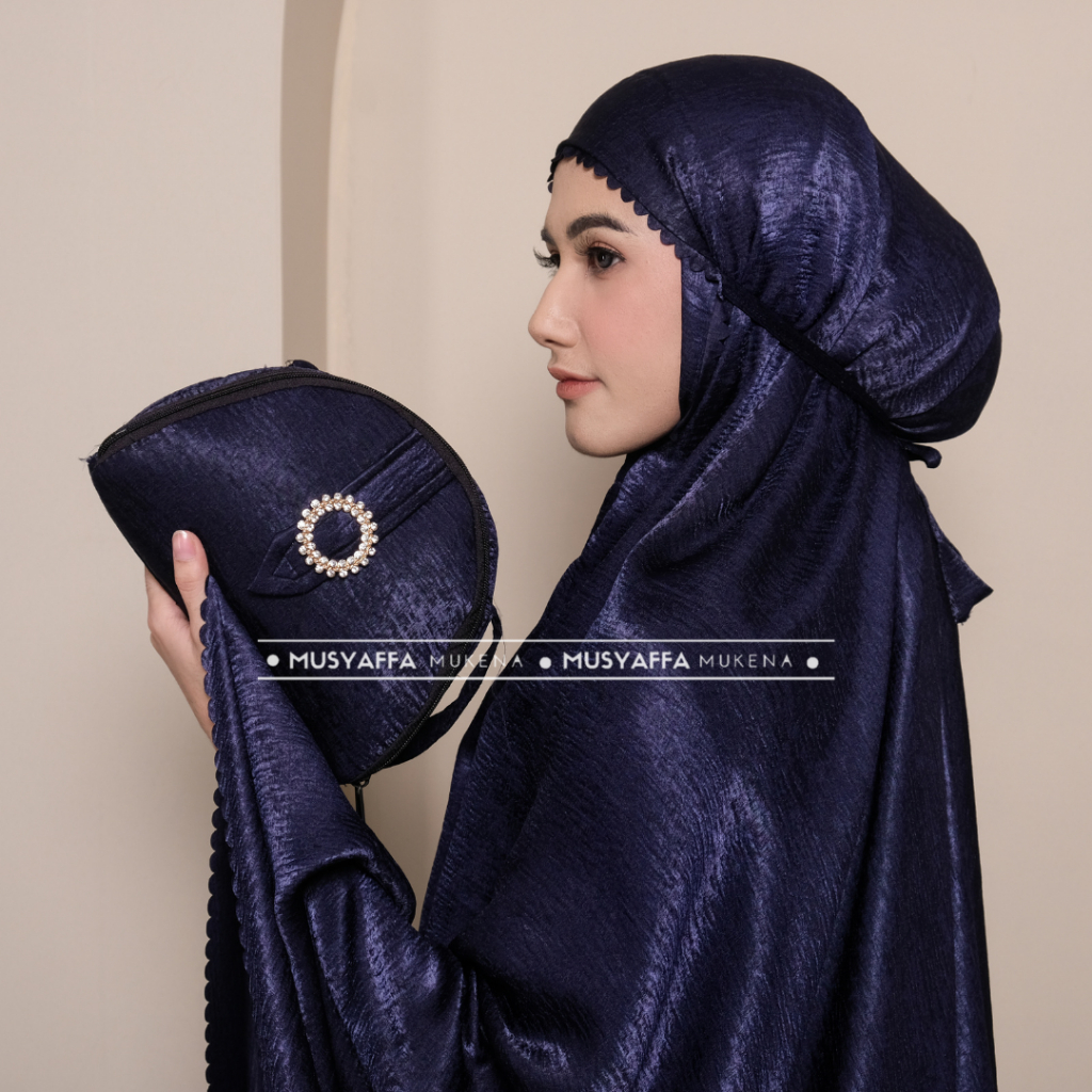 MUSYAFFA - Mukena Dewasa Mewah Santorini Premium 2in1