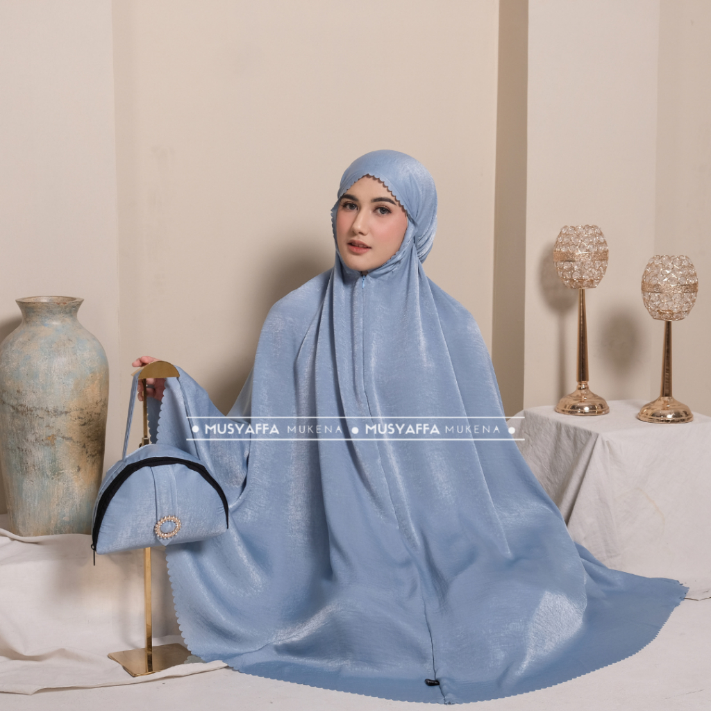 MUSYAFFA - Mukena Dewasa Mewah Santorini Premium 2in1