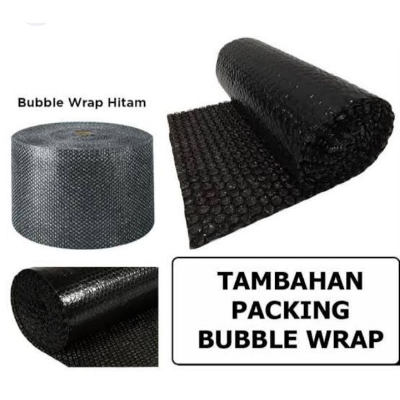 

Tambahan packing bubble wrap