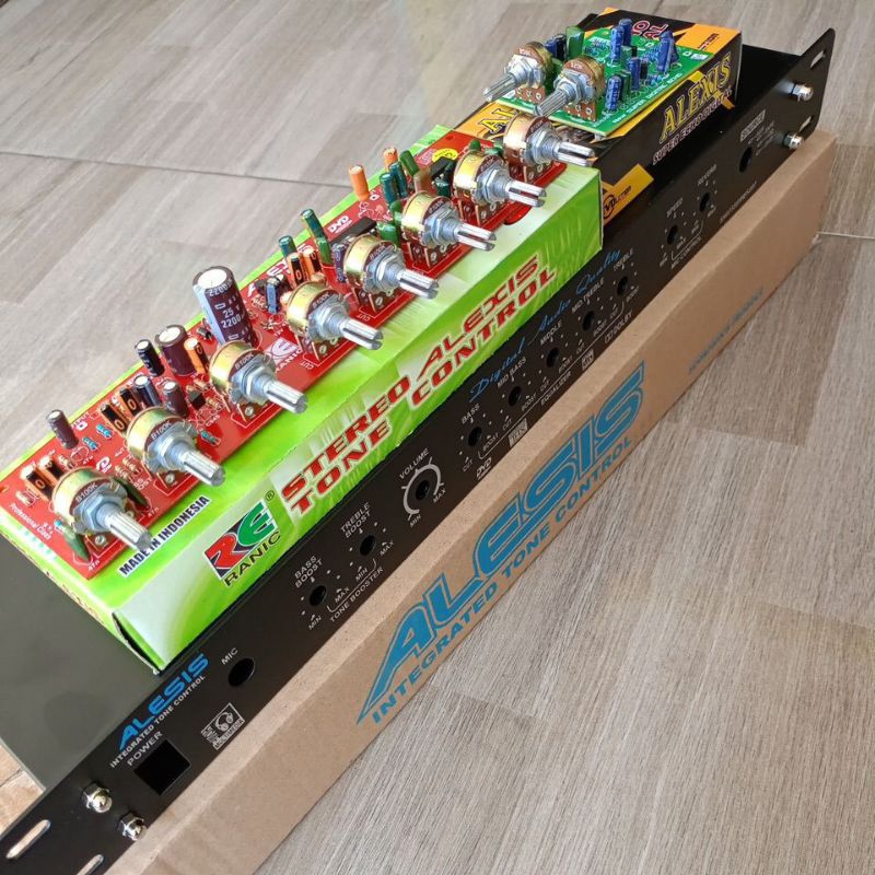 Box plus kit Alesis plus kit echo digital