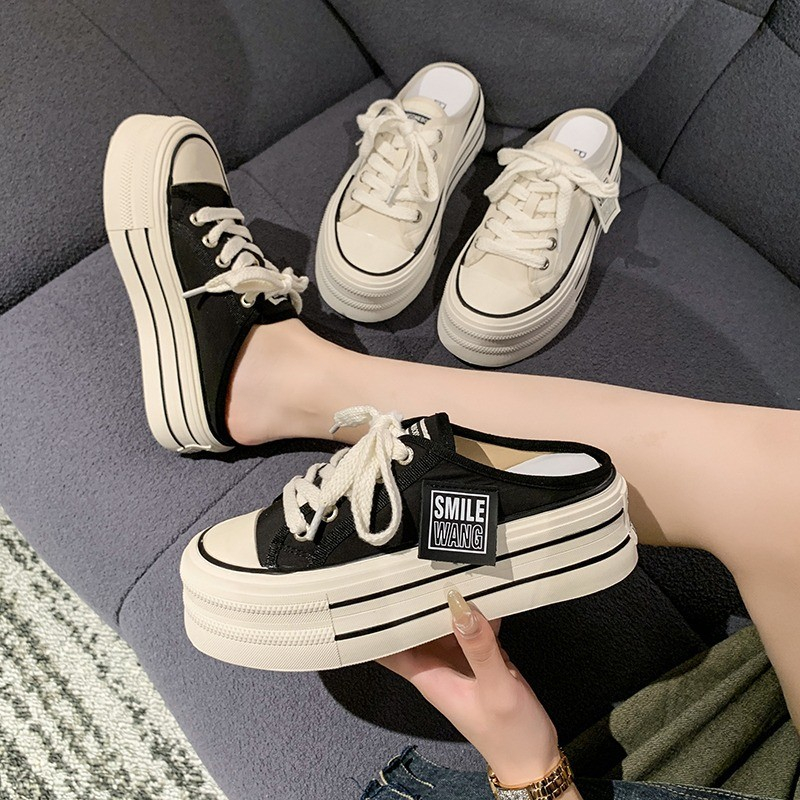 COD SS 789 Sepatu Sneakers Selop Wanita Premium Musim Panas