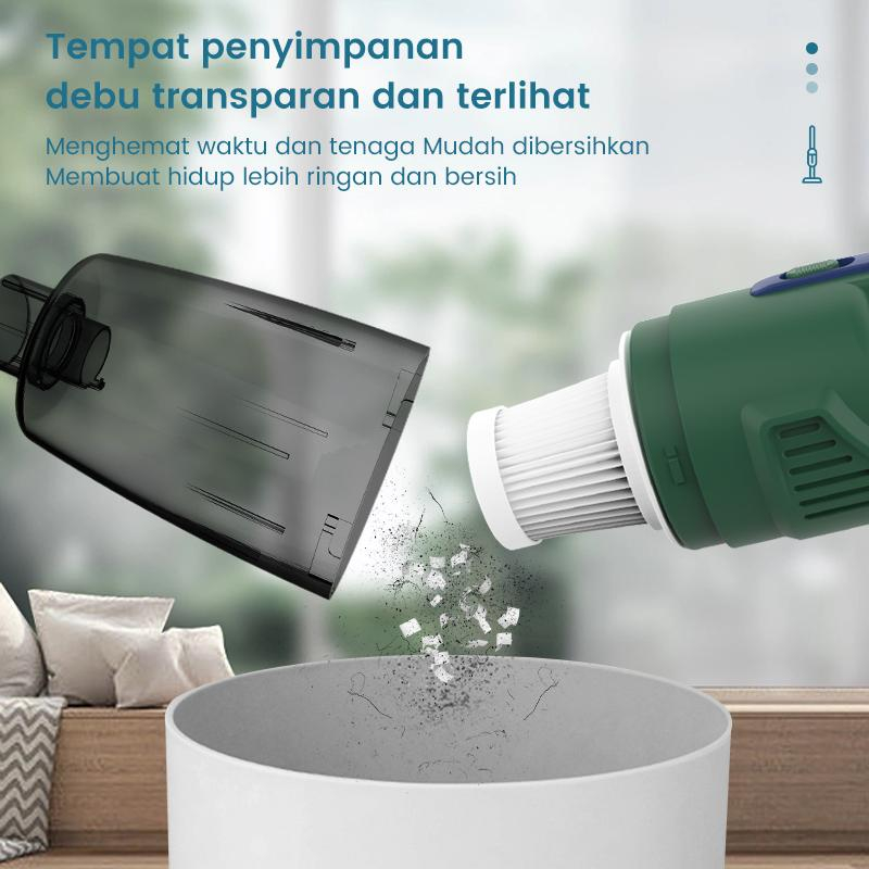 Weyon X57 Vacuum Cleaner Wireless Penyedot debu 3-in-1 yang kuat penyedot debu multifungsi dan multi-skenario