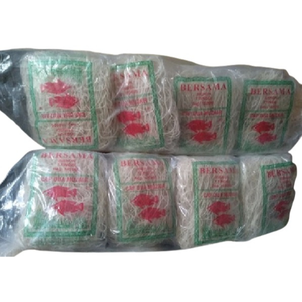 

Bihun Cap Dua Ikan Mujair ( Biehun 2 Muzair Medan ) isi 20 bks x 300 gr