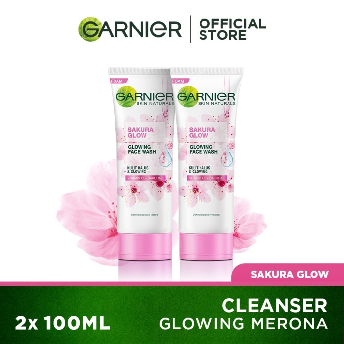 Garnier Sakura Glow Cleanser Facial Foam