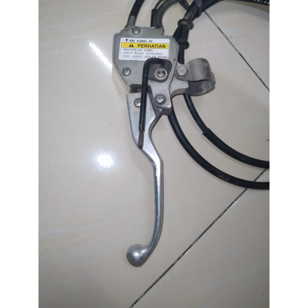 Dudukan Handle Kiri Honda Vario 125 150 LED Combi Brake Ori Copotan