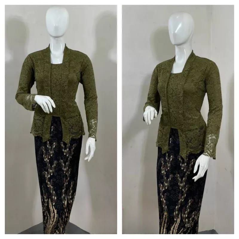 KEBAYA KUTUBARU MODERN PANJANG PENDEK 60CM