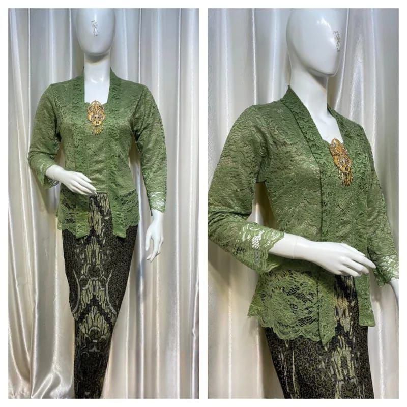 KEBAYA KUTUBARU MODERN PANJANG PENDEK 60CM