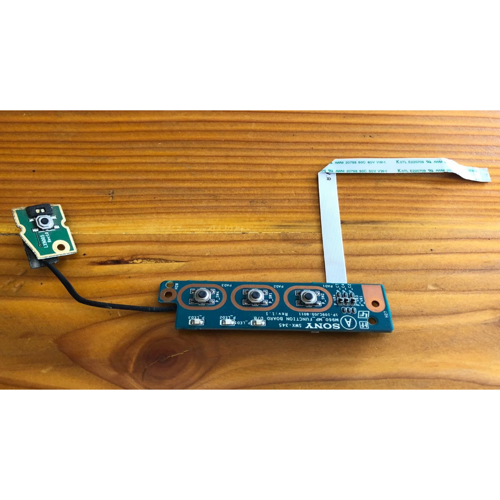 Switch On Off Tombol Power Laptop Sony Vaio PCG-71211W PCG-61213W
