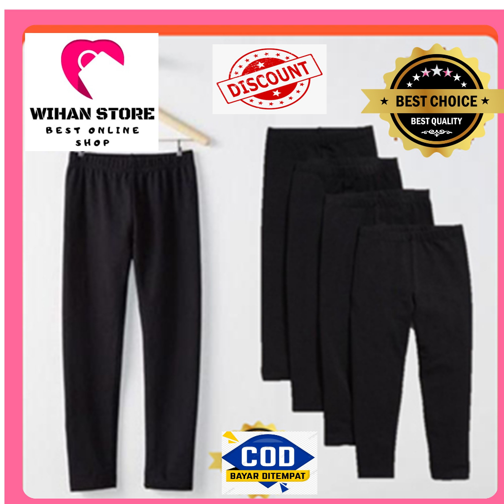 Celana Leging panjang Hitam Polos Murah Terlaris wanita dewasa Celana Shot Hitam Wanita Lejing wanit