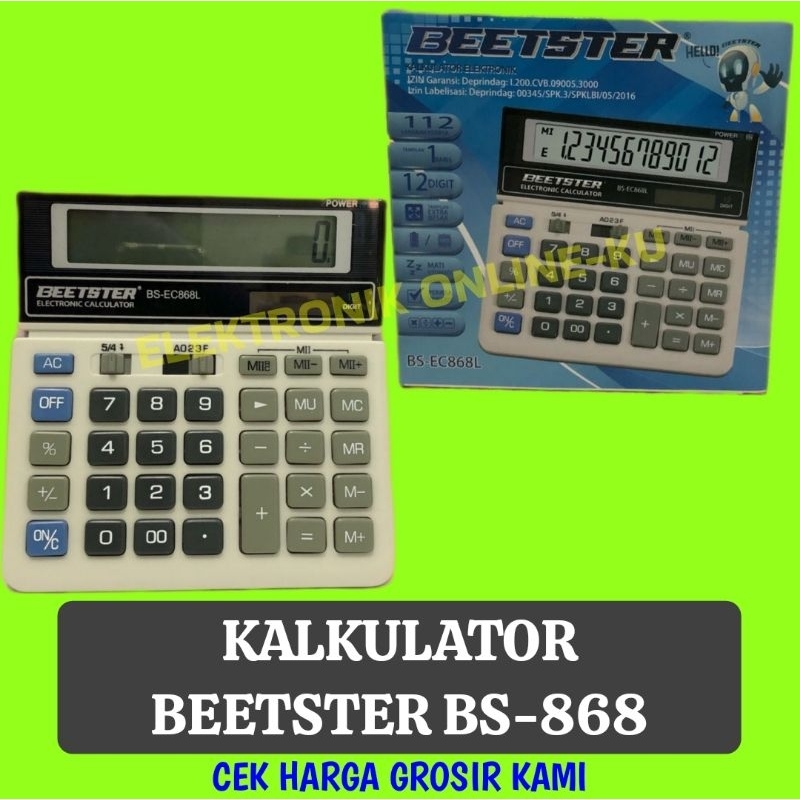 KALKUKATOR BEETSTER BS-868