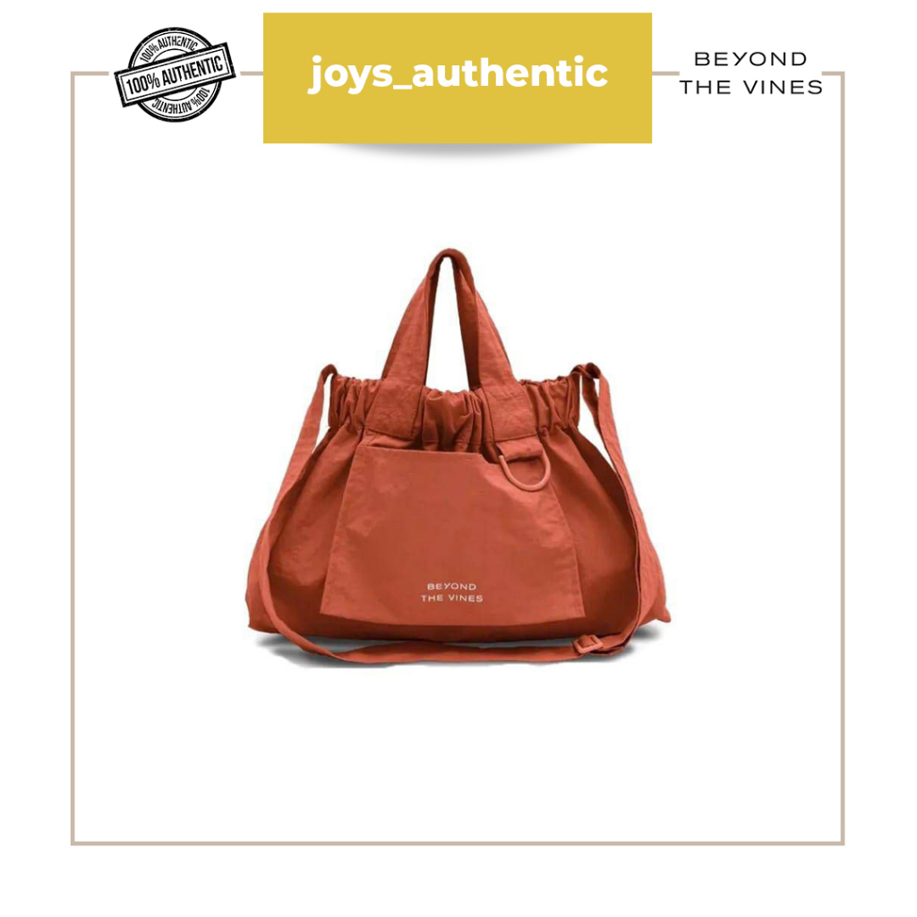 Tas Wanita Beyond The Vines XS Dumpling Bag Coklat Terracotta Woman Bag Authentic Original
