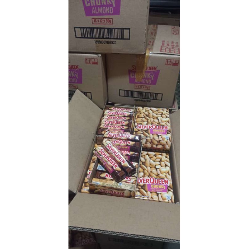 

Silverqueen chunky almond 30gr
