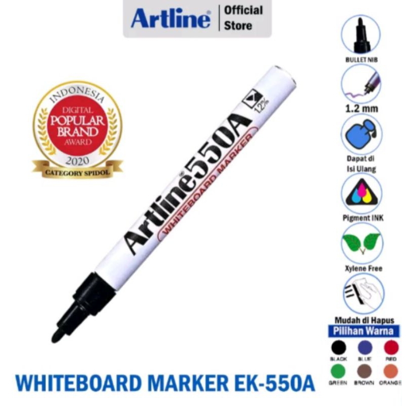 

Artline EK-550A 1.2mm Whiteboard Marker