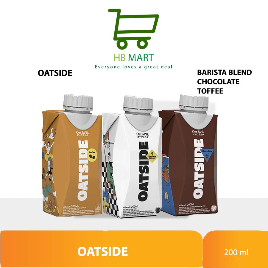 

OATSIDE Oat Milk 200ml Barista Blend Chocolate Coffee OAT ENAK TERBAIK