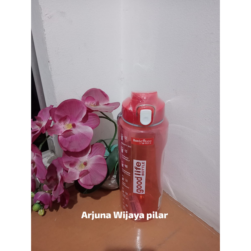 Botol Minum 1 liter Goodlife Bottle 2liter Basic Home by Lion Star