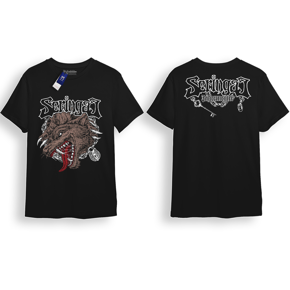 T-shirt SERINGAI - JAGERMEISTER - LIDAH API