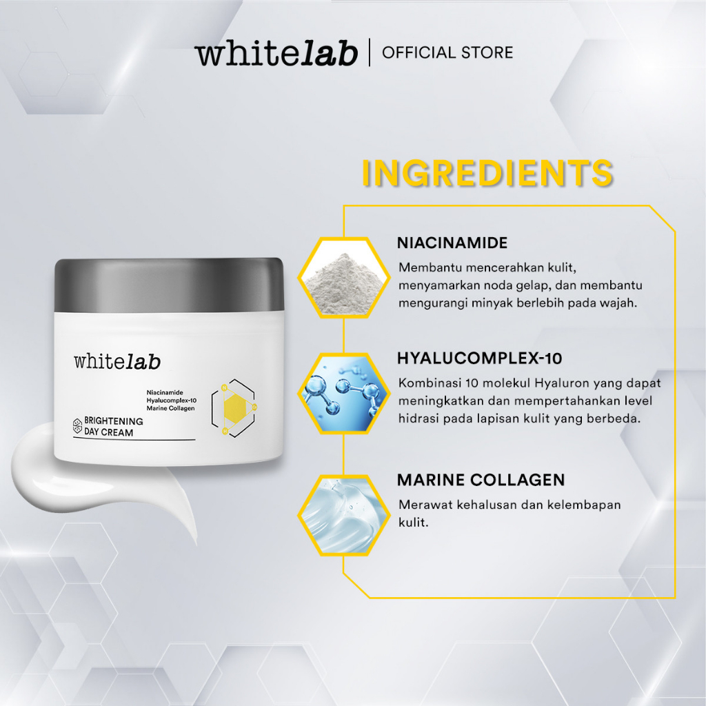 WHITELAB BRIGHTENING DAY CREAM 20G