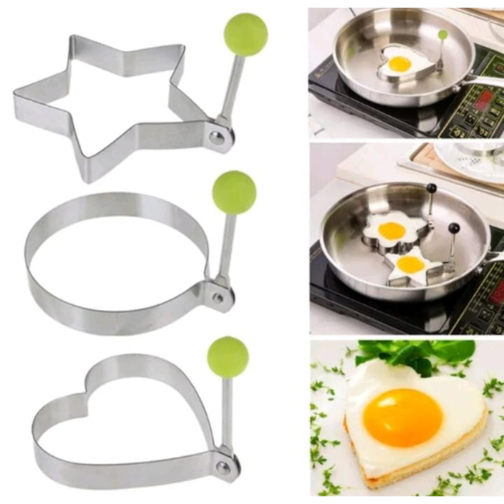 [ BEST SELLER ] ALAT CETAK TELUR MATA SAPI CETAKAN TELUR CEPLOK PENCETAK PANCAKE PATTY BURGER EGG MO