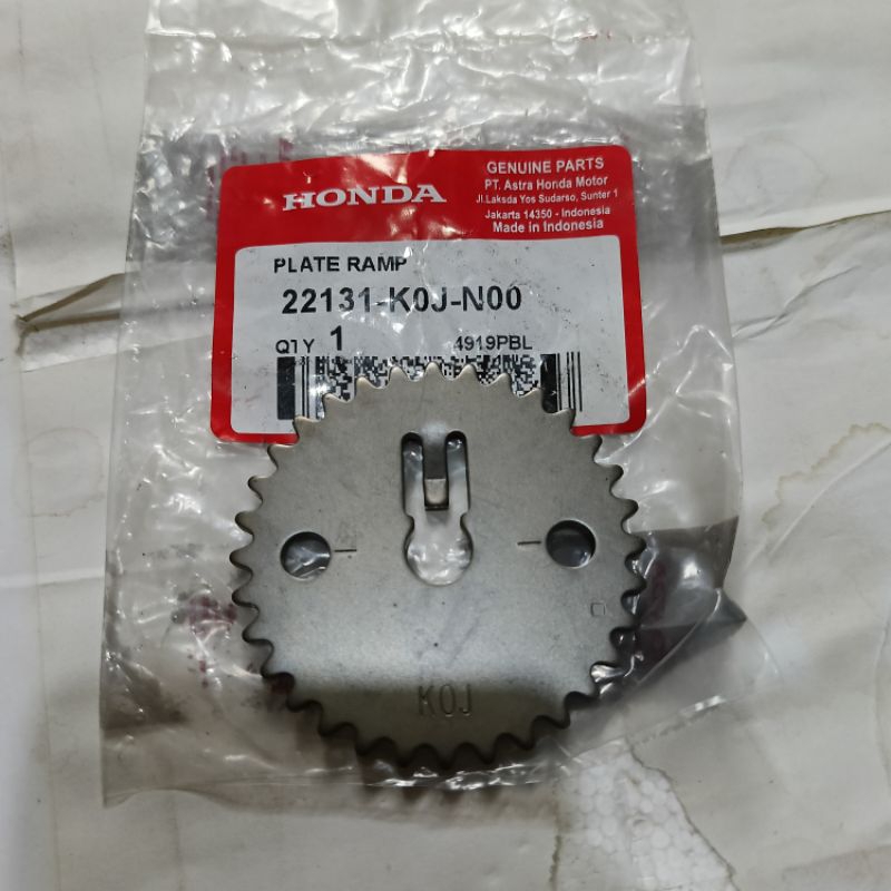 Gigi sentrik Sprocket cam gigi sentrik GENIO BEAT ESP BEAT POP SCOOPY VARIO110 F1 ESP ORI