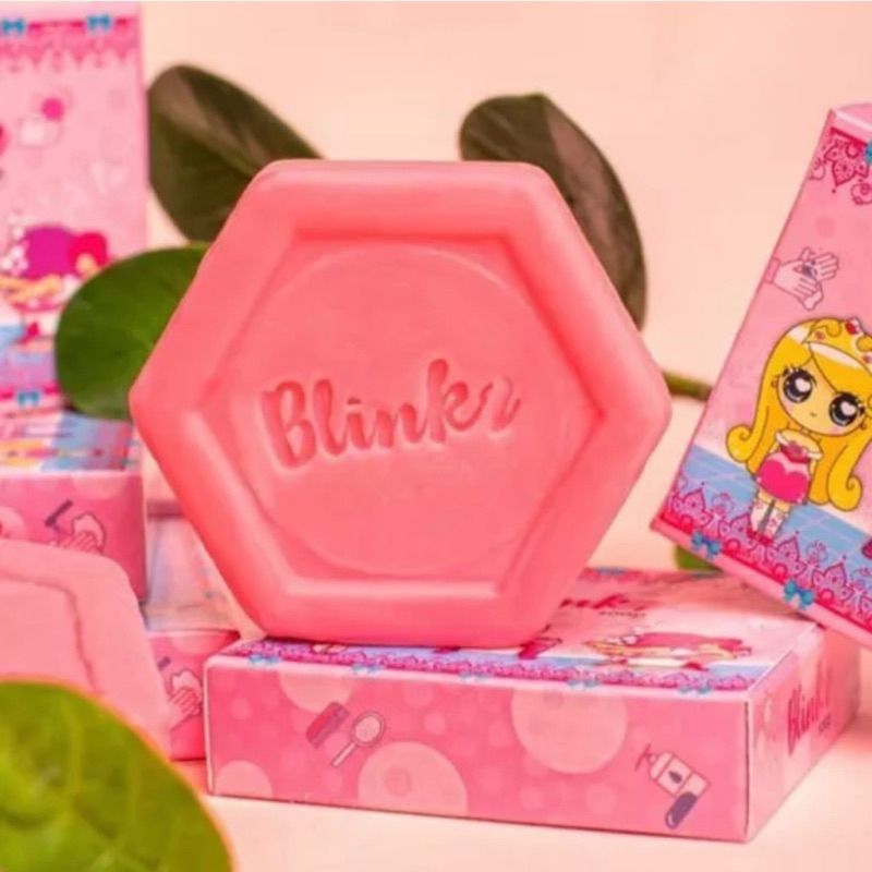 Blinkz Soap Sabun Pemutih Original BPOM/Sabun wajah dan badan/Sabun pemutih viral