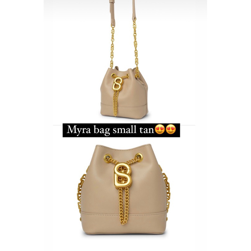 new myra bag tan buttonscarves