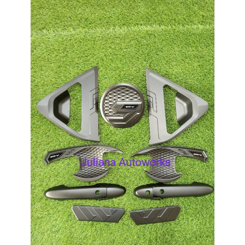 Paket Outer Handle Tank cover Bensin Hitam Honda all New WR-V WRV 2023