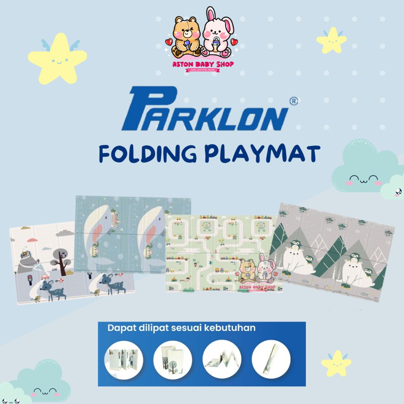 Parklon Folding Playmat Karper Bermain Anak Parklon Playmat