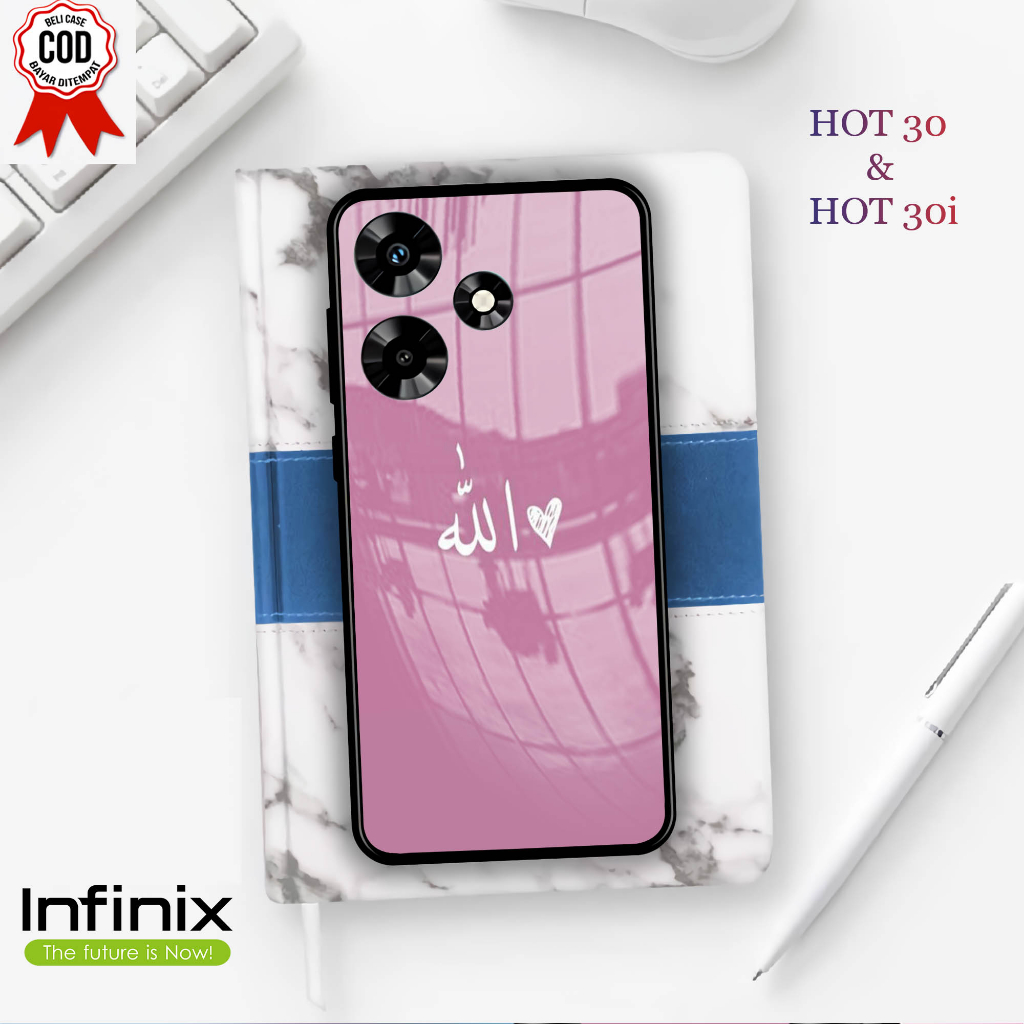 Softcase Kaca INFINIX HOT 30 & 30i  - Case Handphone INFINIX HOT 30 & 30i [T21]