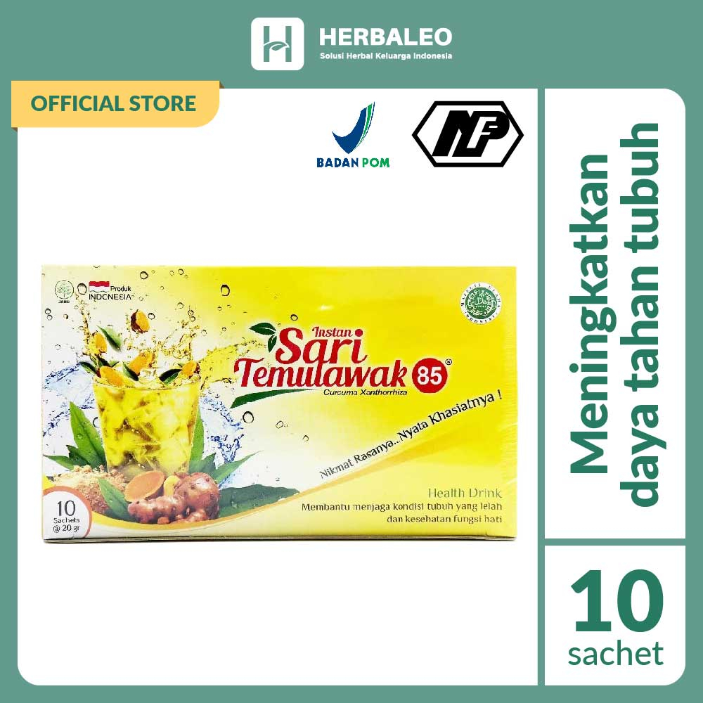 

Nan Feng - Sari Temulawak Natural Deli85 kemasan Kotak isi 10 sachet